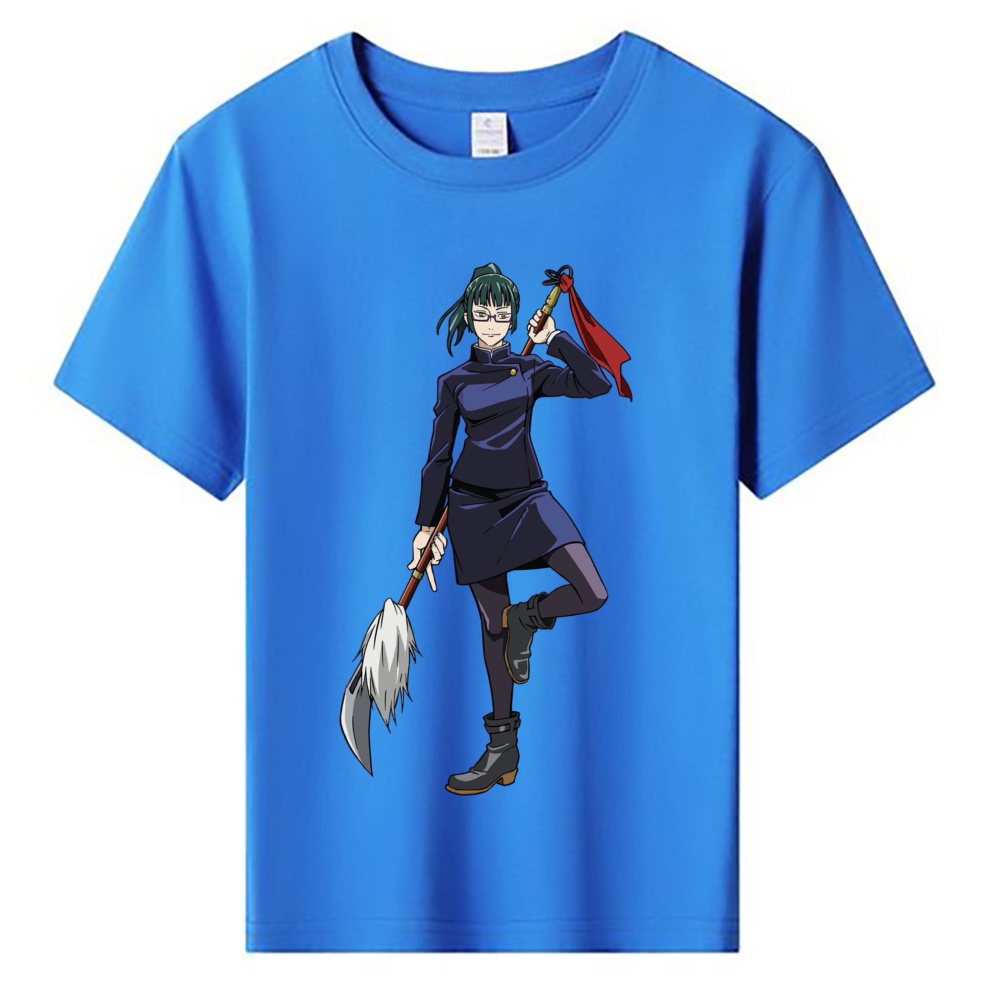 （画像用） 呪術廻戦 Jujutsu Kaisen 綿100％キッズTシャツ（フロントプリント）